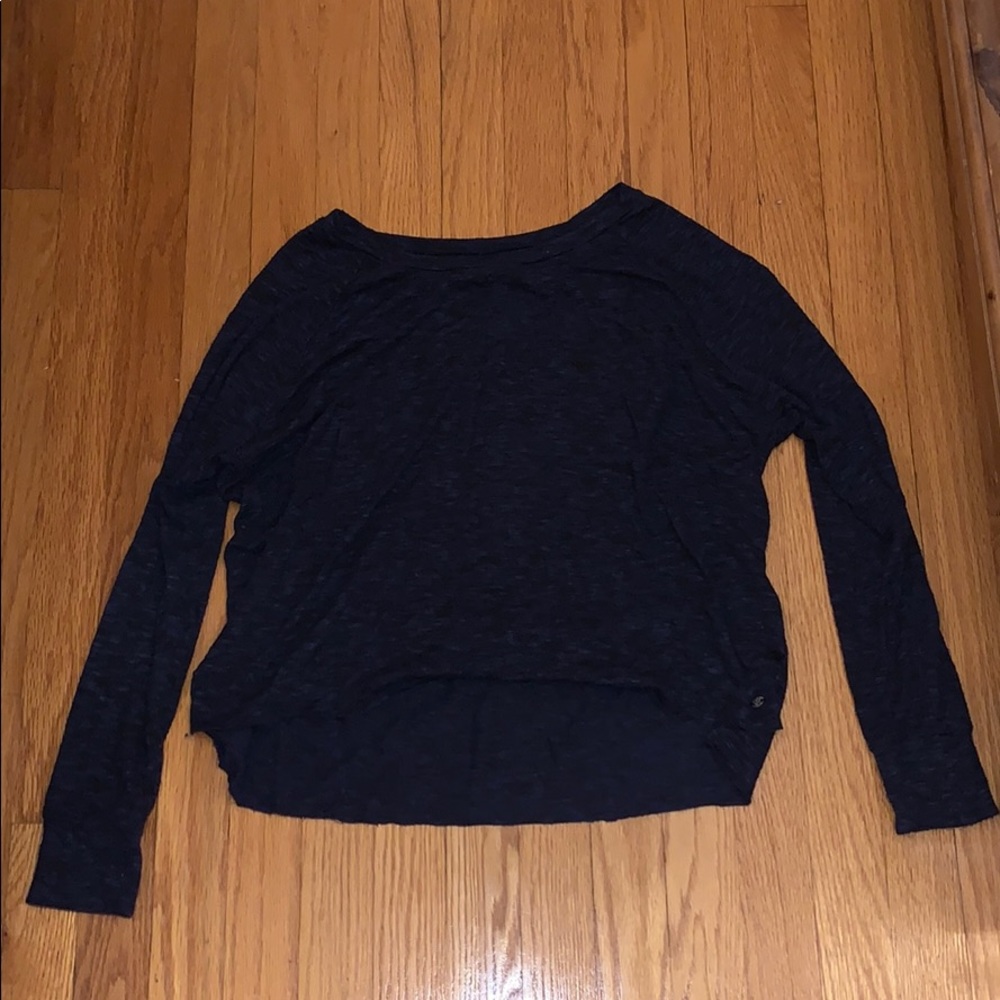American Eagle navy blue long sleeve shirt